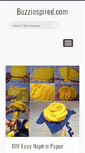 Mobile Screenshot of buzzinspired.com